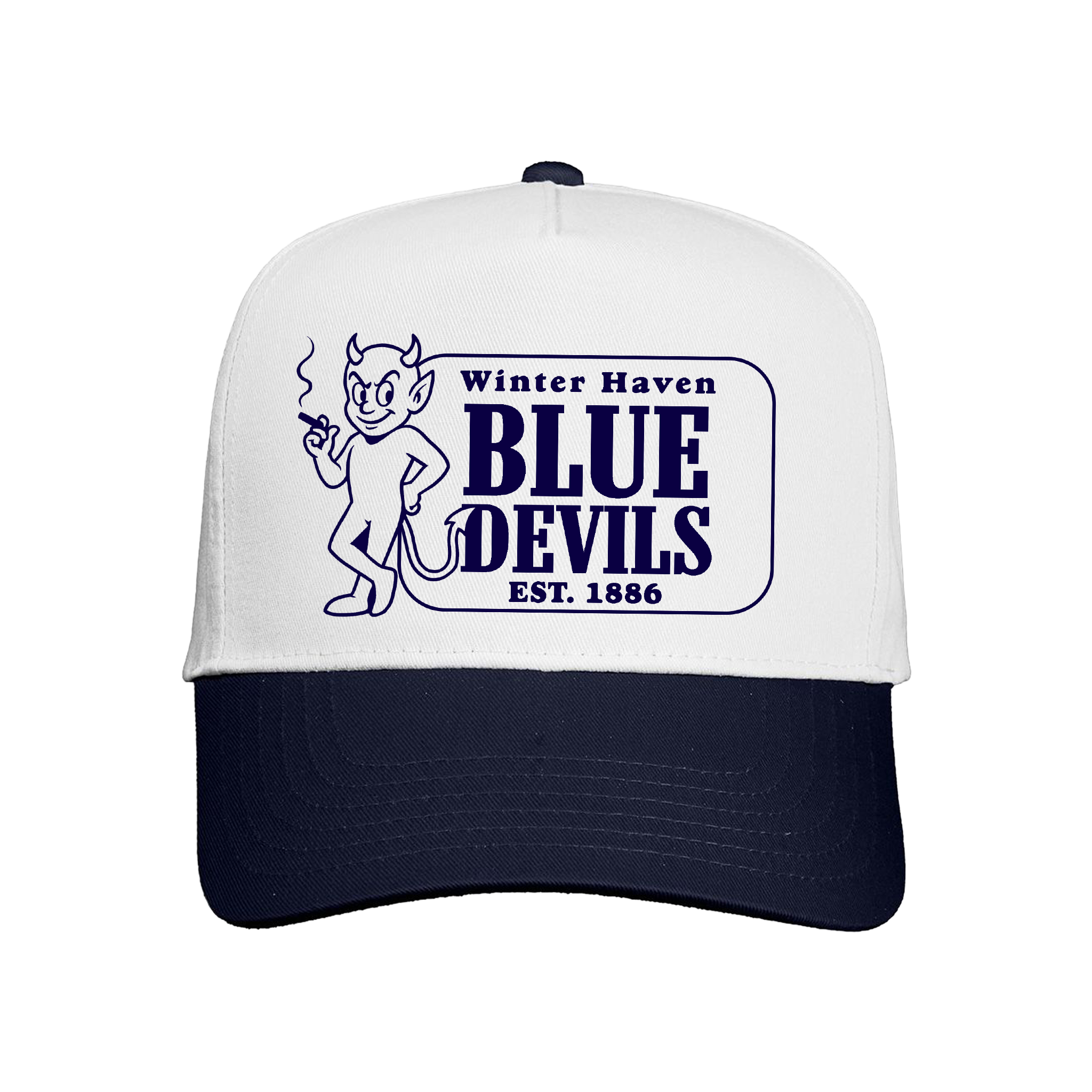 Smokin' Devil 5 Panel Hat