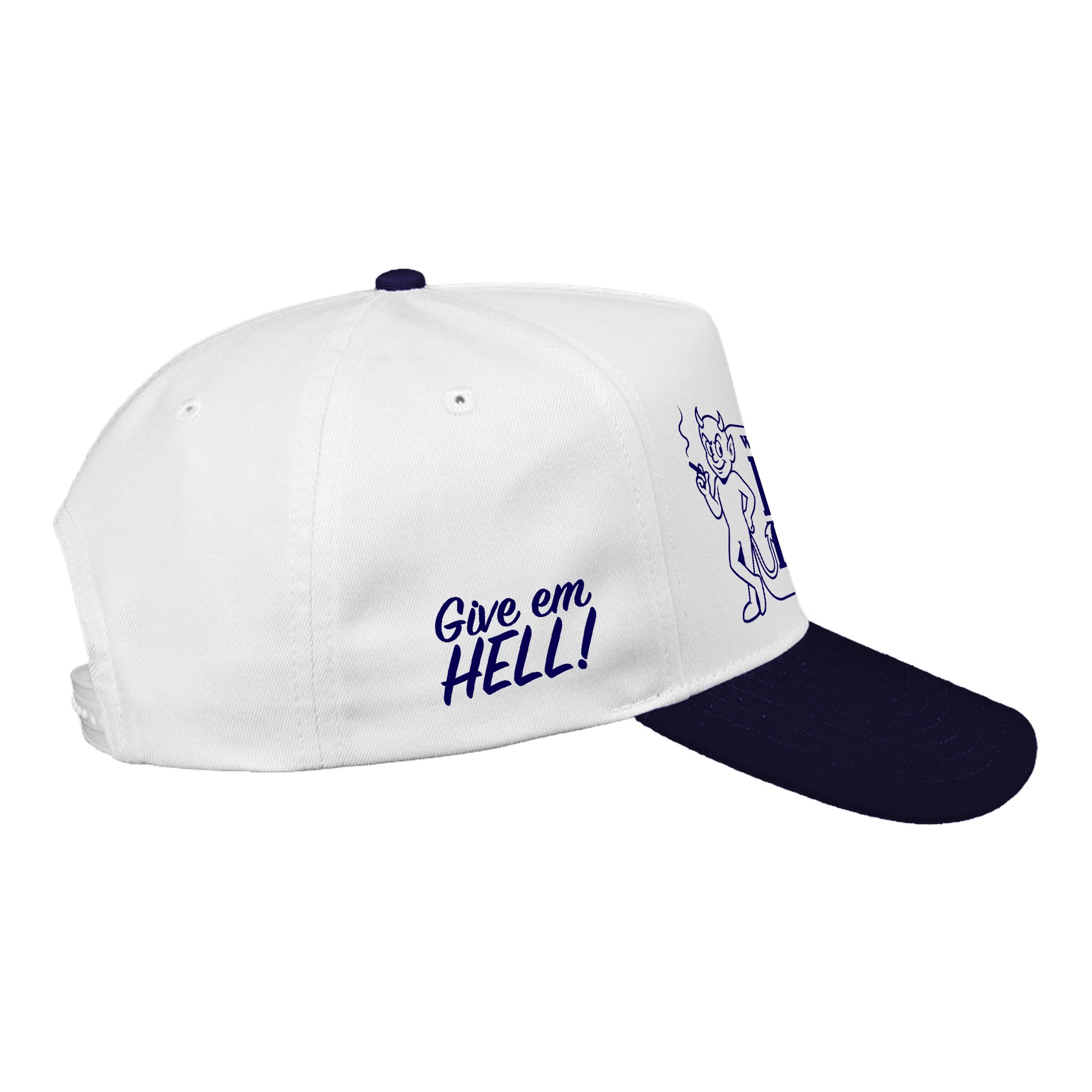 Smokin' Devil 5 Panel Hat